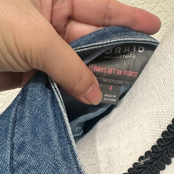 Torrid Classic Blue Denim Jacket - Picture 6 of 7